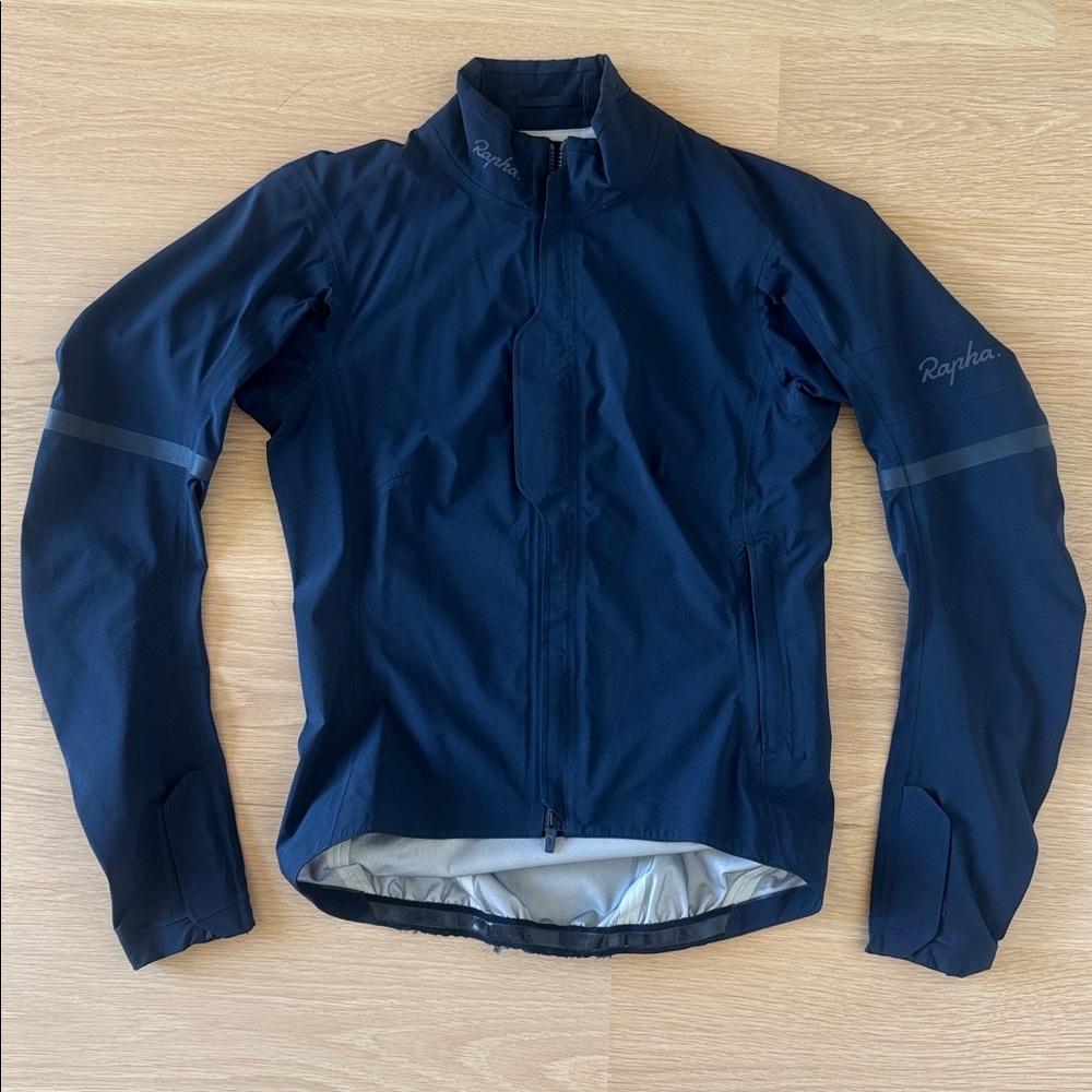 Rapha Souplesse Race Cape Navy Blue Cycling Jacket